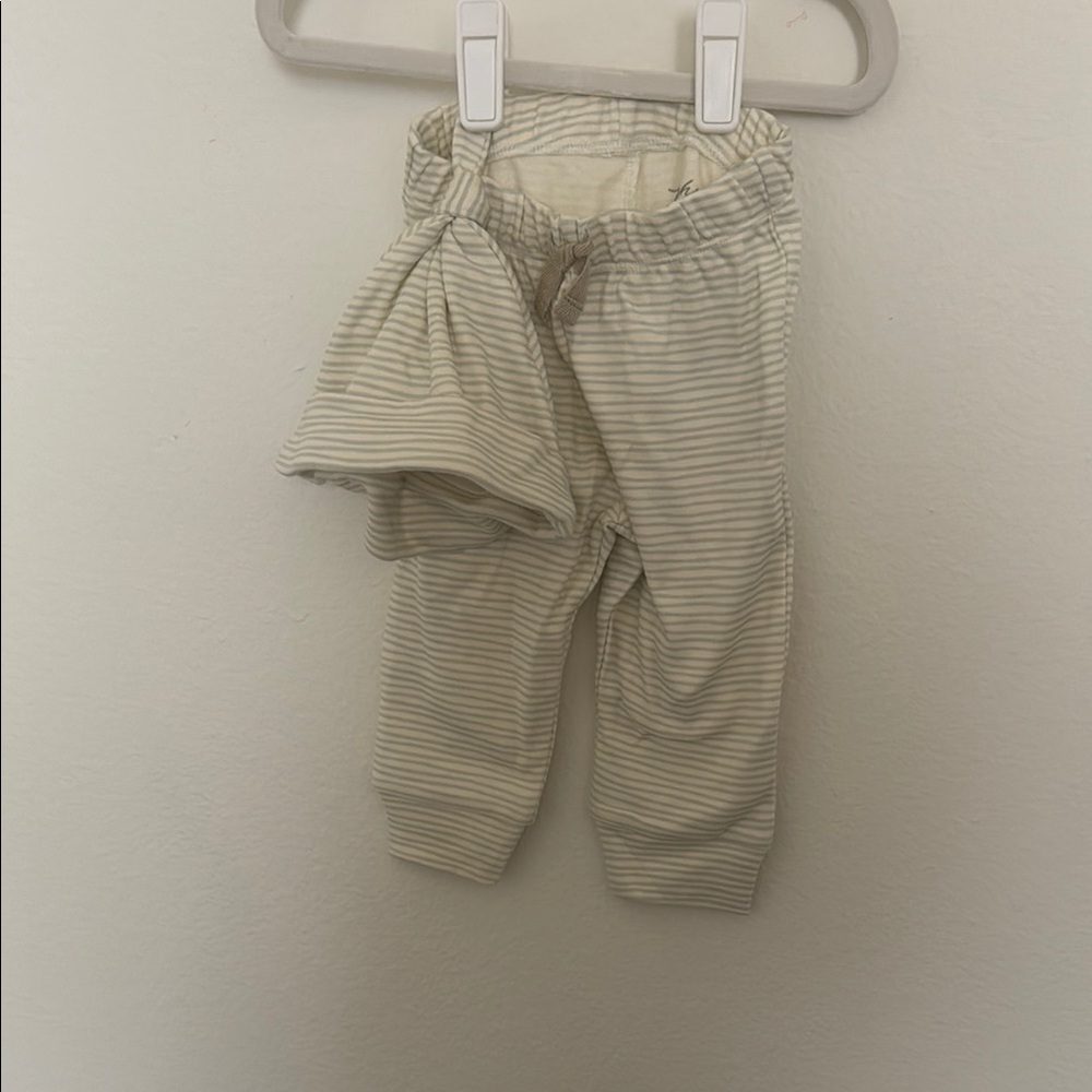 Pehr Striped Baby Pants and Hat Set